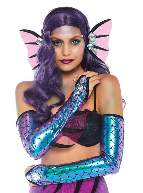 Kit de accesorios de sirena oscura para mujer