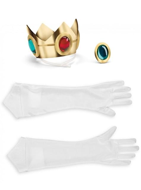 Kit de accesorios Princesa Peach para mujer