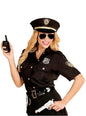 Kit de camisa y gorro de policía para mujer - Widmann | Funidelia