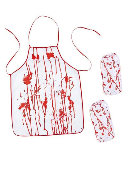 Kit disfraz de asesino carnicero ensangrentado