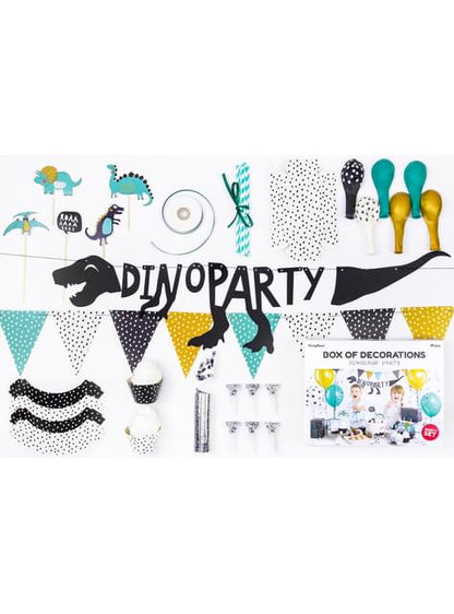 Kit de decoración de fiesta dinosaurios - Dinosaurs - Partydeco | Funidelia