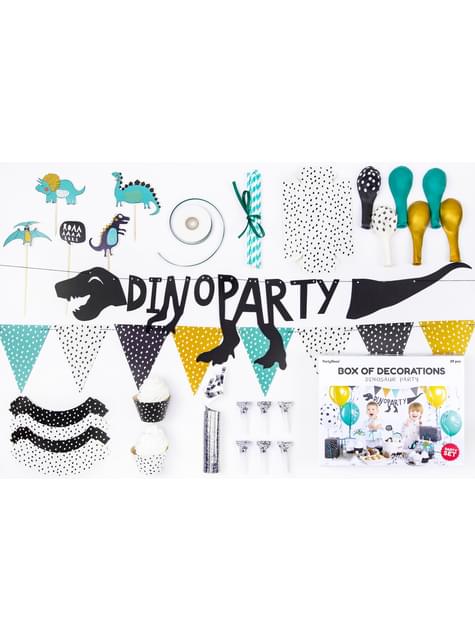 Kit de decoración de fiesta dinosaurios - Dinosaurs - Partydeco | Funidelia