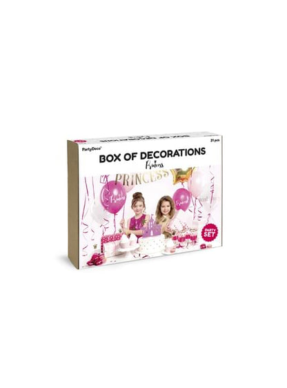 Kit de decoración de fiesta princesa - Princess - Partydeco | Funidelia