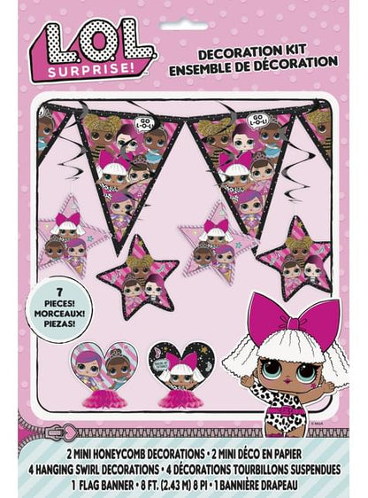 Kit de decoración LOL Surprise - LOL Friends - Unique | Funidelia