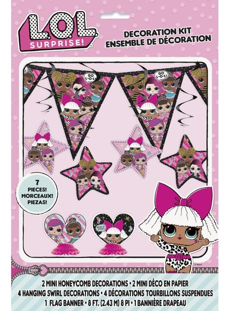 Kit de decoración LOL Surprise - LOL Friends - Unique | Funidelia