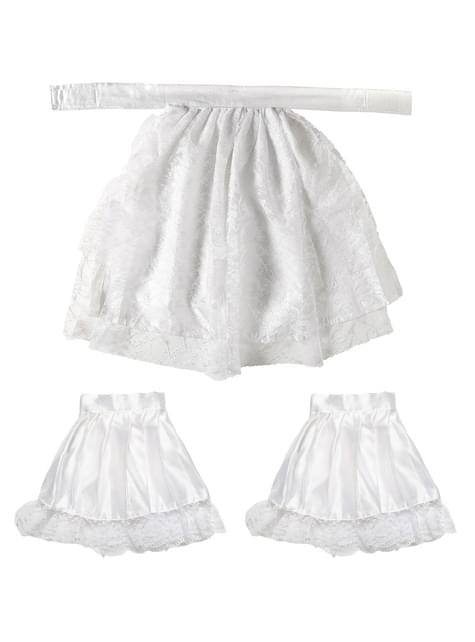 Kit de chorreras y puños de encaje