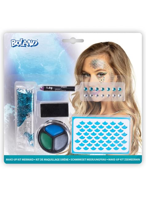 Kit de maquillaje de sirena