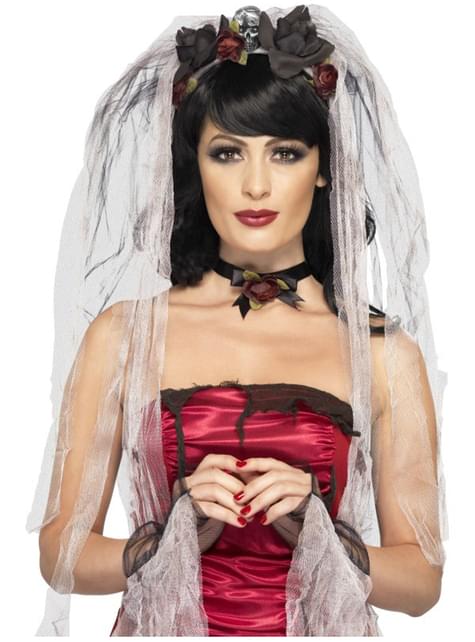 Kit de novia halloween - Smiffys | Funidelia
