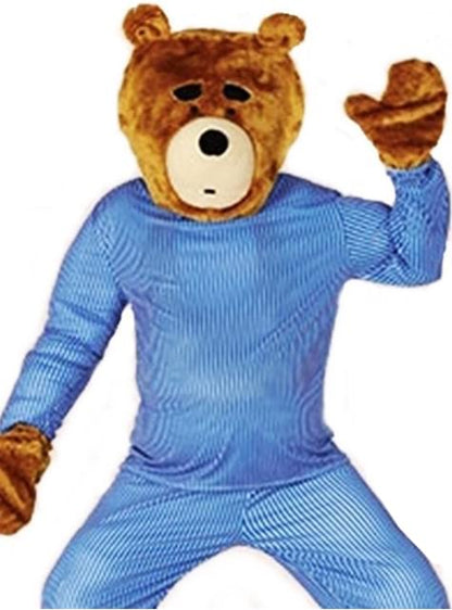Kit de pieza para la cabeza y manos de oso travieso para adulto - Guirca | Funidelia