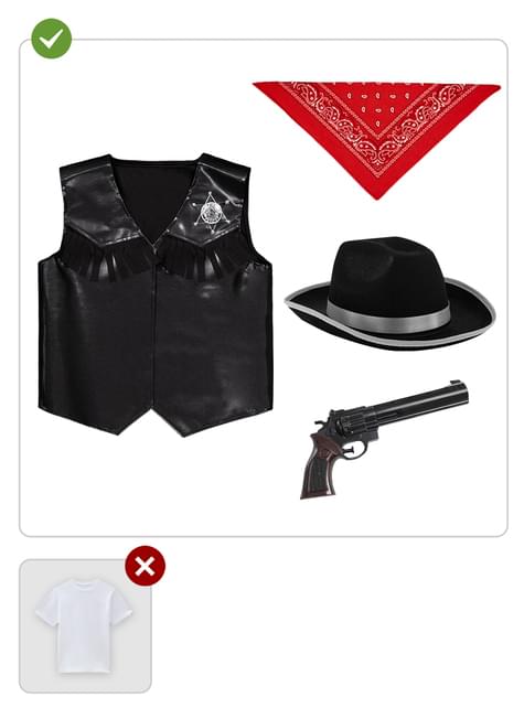 Kit de Vaquero para hombre con arma - Funiglobal | Funidelia