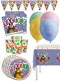 Kit decoración de cumpleaños Masha y el Oso Premium para 8 personas