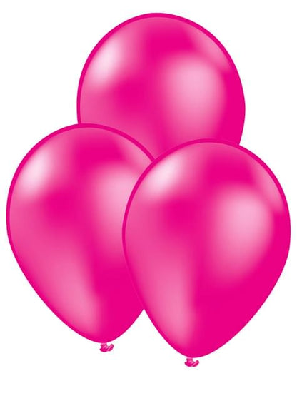 Kit decoración de fiesta color fucsia Premium para 8 personas - Colores lisos - Funiglobal Kits | Funidelia