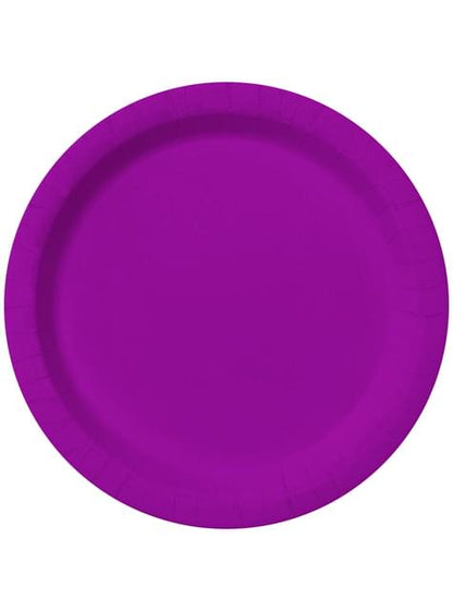 Kit decoración de fiesta color morado para 8 personas - Colores lisos - Funiglobal Kits | Funidelia