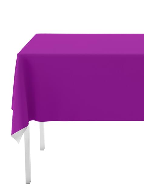 Kit decoración de fiesta color morado Premium para 8 personas - Colores lisos