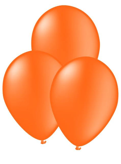 Kit decoración de fiesta color naranja Premium para 8 personas - Colores lisos - Funiglobal Kits | Funidelia
