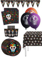 Kit decoración de fiesta de Catrina día de los muertos Premium para 8 personas - Day of the Dead - Funiglobal Kits | Funidelia