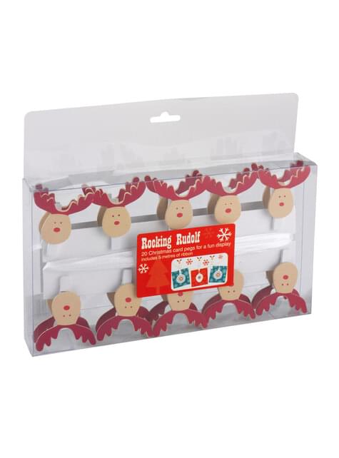 Kit decoración de reno - Rocking Rudolf - Neviti | Funidelia