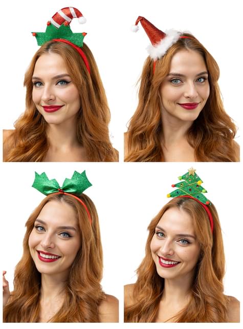 Kit diademas de navidad - Funiglobal | Funidelia