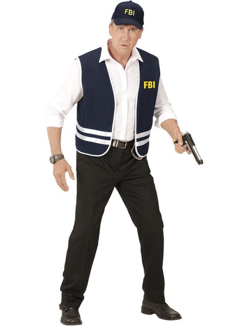 Kit disfraz de FBI para adulto - Widmann | Funidelia