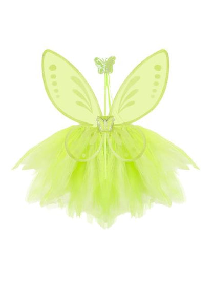 Kit disfraz de hada verde para niña - Widmann | Funidelia