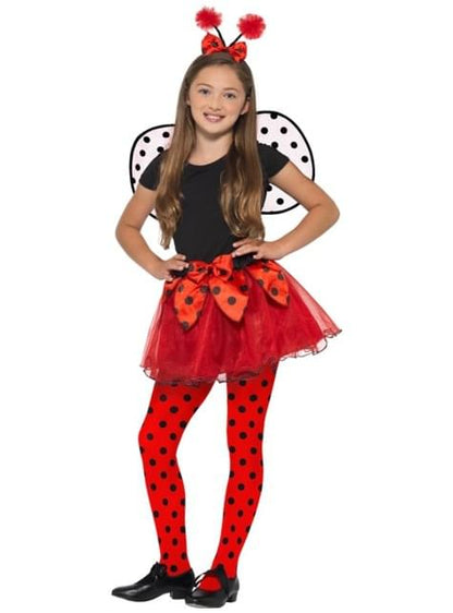 Kit disfraz de mariquita para niña