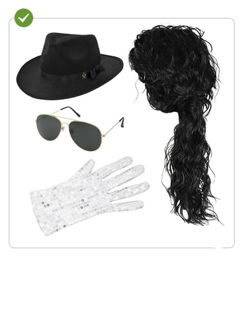 Kit disfraz de Michael Jackson - Funiglobal | Funidelia