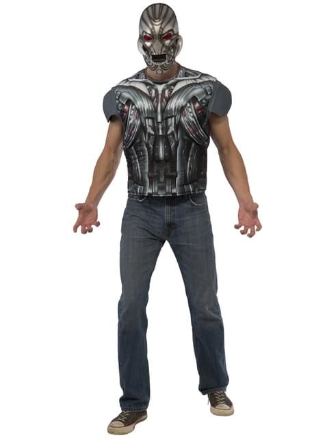 Kit disfraz de Ultron musculoso para hombre