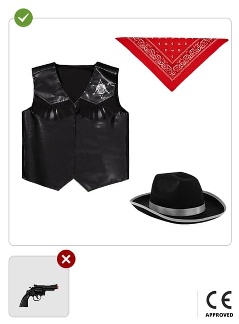 Kit disfraz de vaquero para niño - Funiglobal | Funidelia