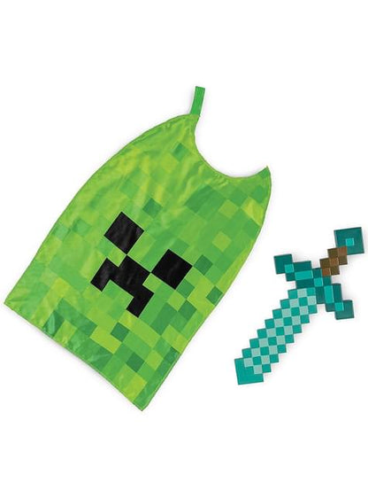 Kit espada y capa Creeper - Minecraft - Disguise | Funidelia