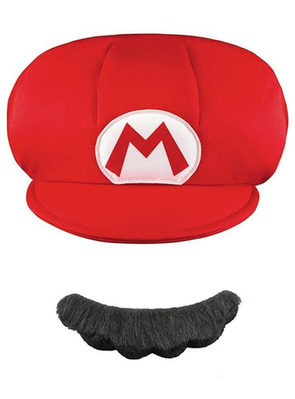 Kit gorra-bigote Mario para niño - Disguise | Funidelia