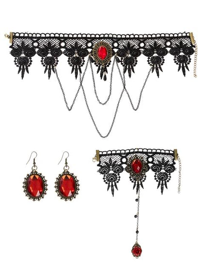 Kit joyas de vampiresa - Funiglobal | Funidelia