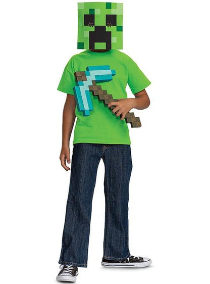 Kit pico y máscara Creeper - Minecraft - Disguise | Funidelia