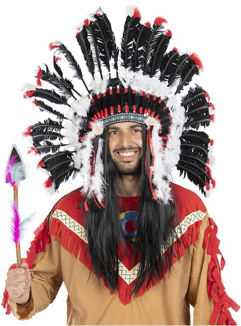 Lanza de Indio con plumas - Funiglobal | Funidelia