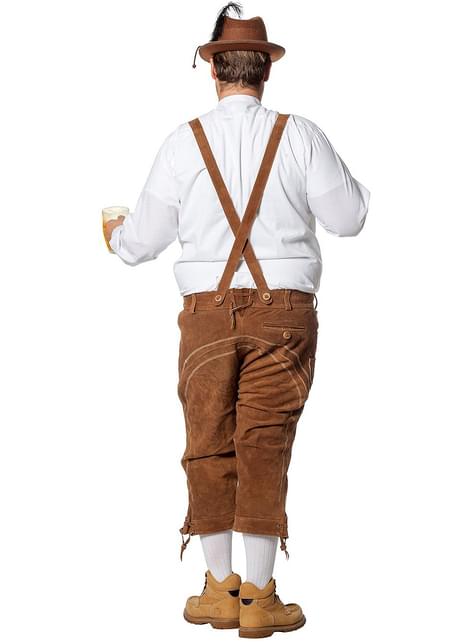 Lederhose beige deluxe para hombre - Wilbers | Funidelia
