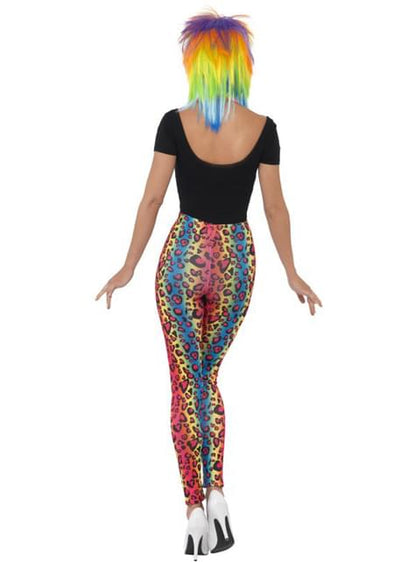 Leggings leopardo de colores para mujer - Smiffys | Funidelia