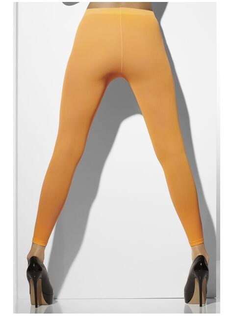Leggings naranja neón