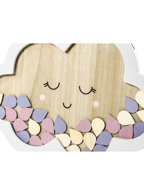 Libro de firmas en forma de nube - Baby Shower Party