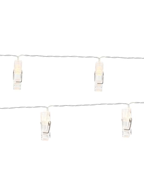 Luces LED con pinzas de 1,4 m