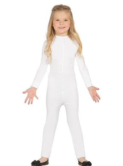 Maillot blanco para niña