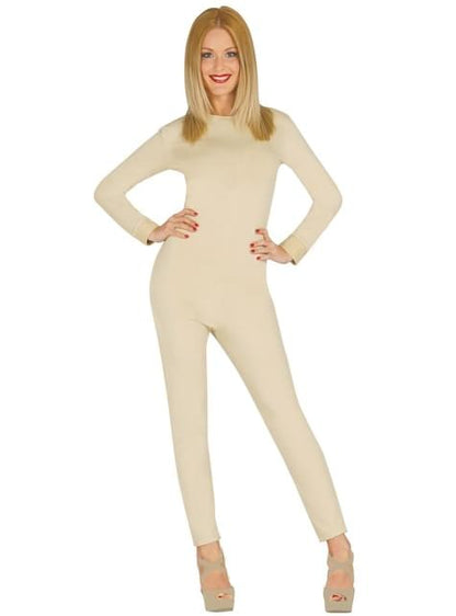 Maillot de mujer adulta beige