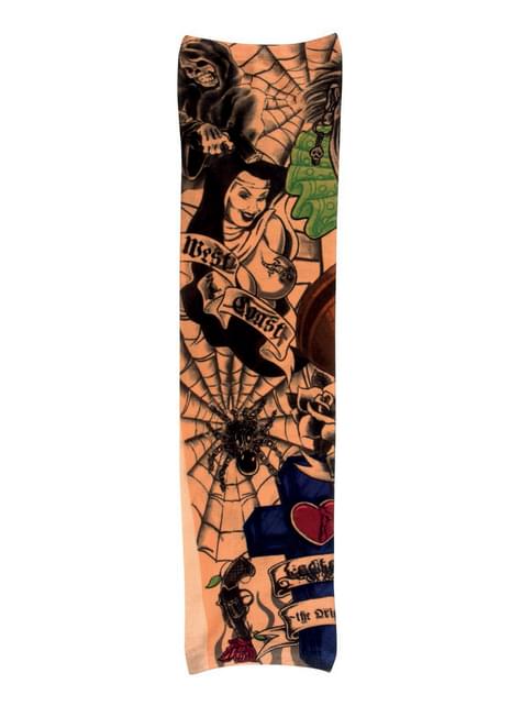 Manga con tatuajes de la costa oeste para adulto - Boland | Funidelia