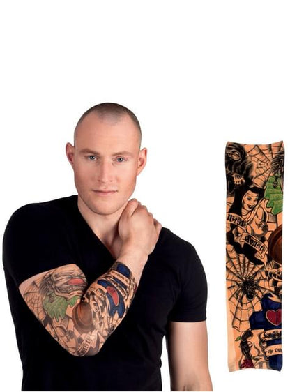 Manga con tatuajes de la costa oeste para adulto - Boland | Funidelia
