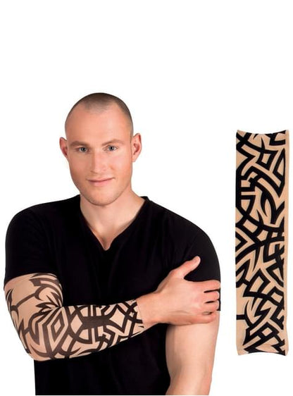 Manga con tatuajes tribales para adulto