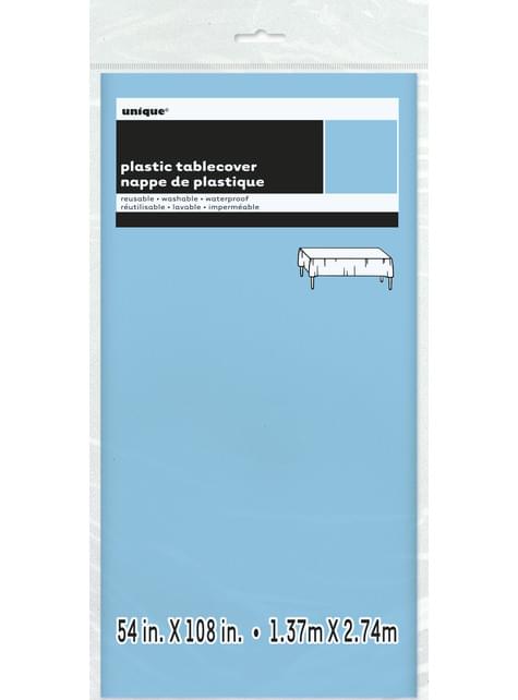 Mantel azul pastel rectangular - Línea Colores Básicos - Unique | Funidelia