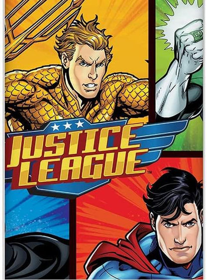 Mantel de plástico de la Liga la Justicia de (1,40m x 2,15m)