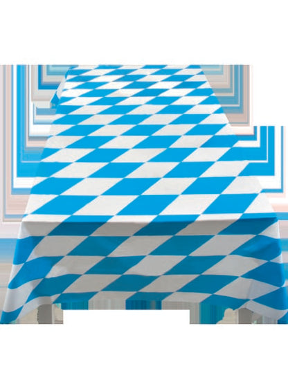 Mantel para Oktoberfest azul y blanco - Boland | Funidelia