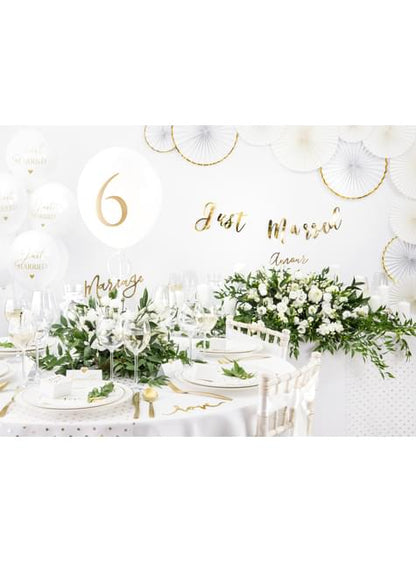 Mantel redondo blanco de tela de 230 cm