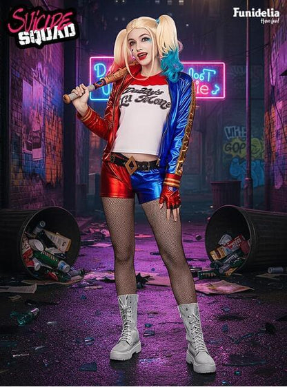 Maquillaje de Harley Quinn - Suicide Squad