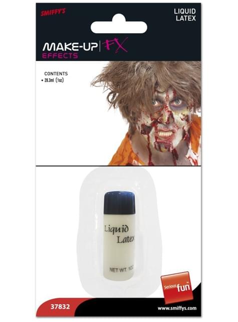 Maquillaje de látex líquido