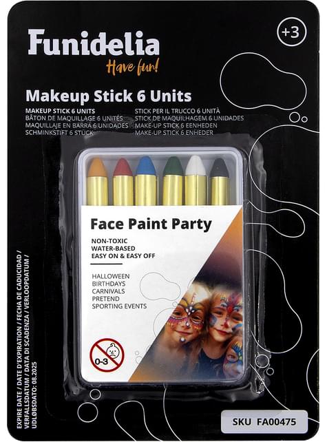 Maquillaje en barra 6 unidades - Funiglobal | Funidelia